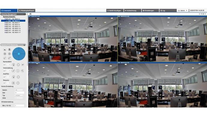 MOBOTIX MOVE NVR video pārvaldības programmatūra