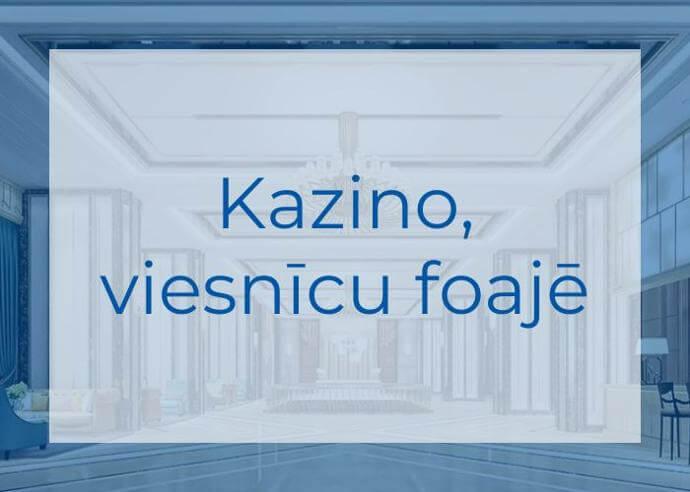 Kazino, viesnīcu foajē - Mobotix
