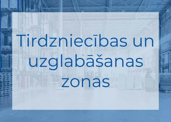 Tirdzniecības un uzglabāšanas zonas - Mobotix
