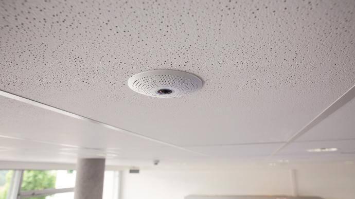 Mobotix c26 Indoor kamera - kameras uzstādīšana stūros