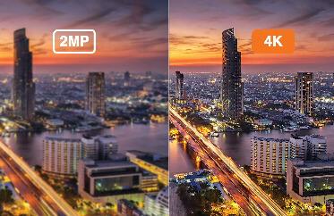 Wisenet X - spilgta 4K izšķirtspēja