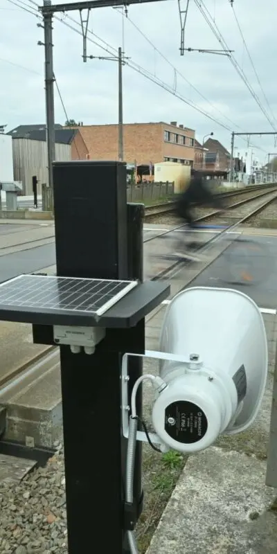 Sorhea Warning box risinājums dzelzceļa drošībai
