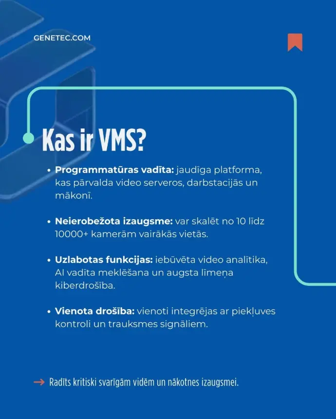 Kas ir VMS?