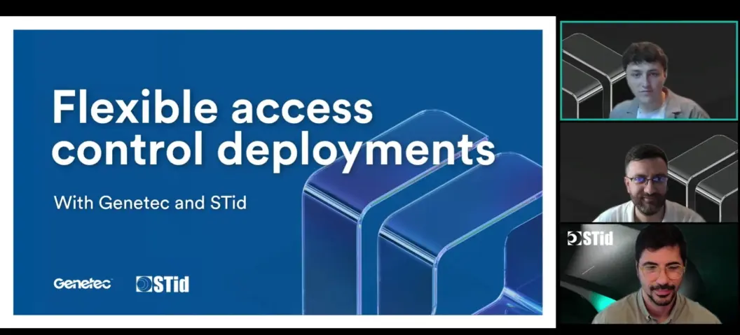 Flexible access control deployment Genetec_Stid webinar